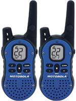 Motorola Talkabout FV700R (Blue), 2 each with NiMH Batteries